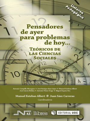cover image of Pensadores de ayer para problemas de hoy...